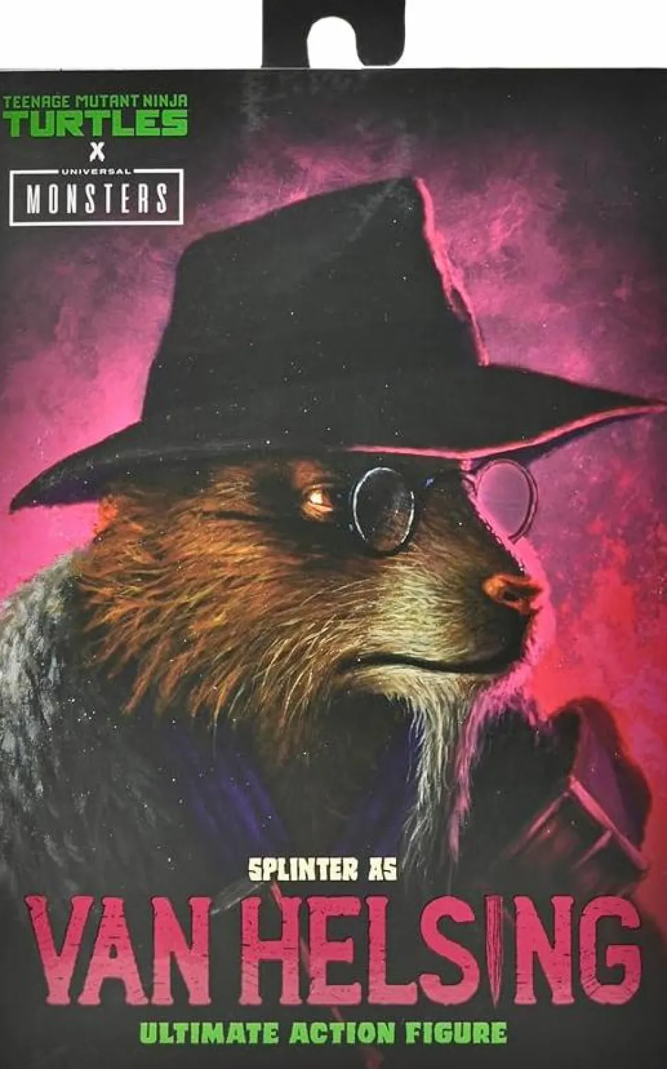 Teenage Mutant Ninja Turtles x Universal Monsters - Splinter as Van Helsing Ultimate 7" Scale Action Figure