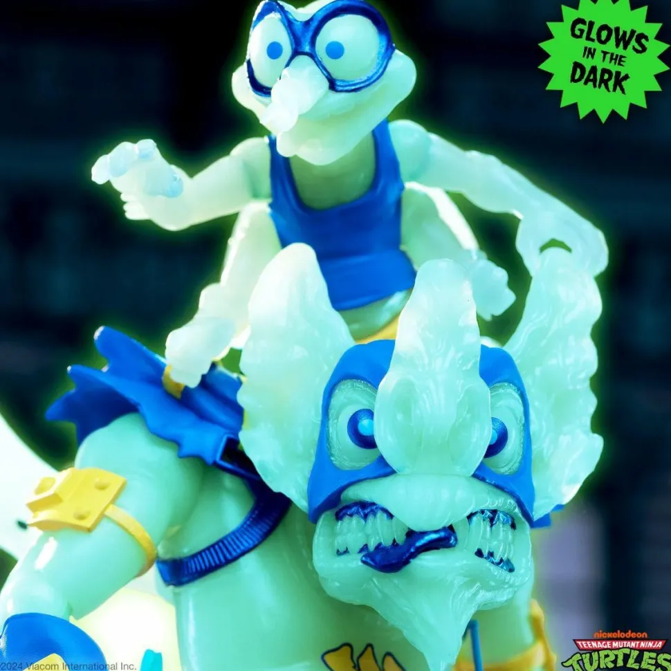 Teenage Mutant Ninja Turtles (1987) - Wingnut & Screwloose Glow-in-the-Dark Ultimates! 7" Scale Action Figure 2-Pack