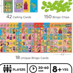Teenage Mutant Ninja Turtles - Family Bingo Card Game