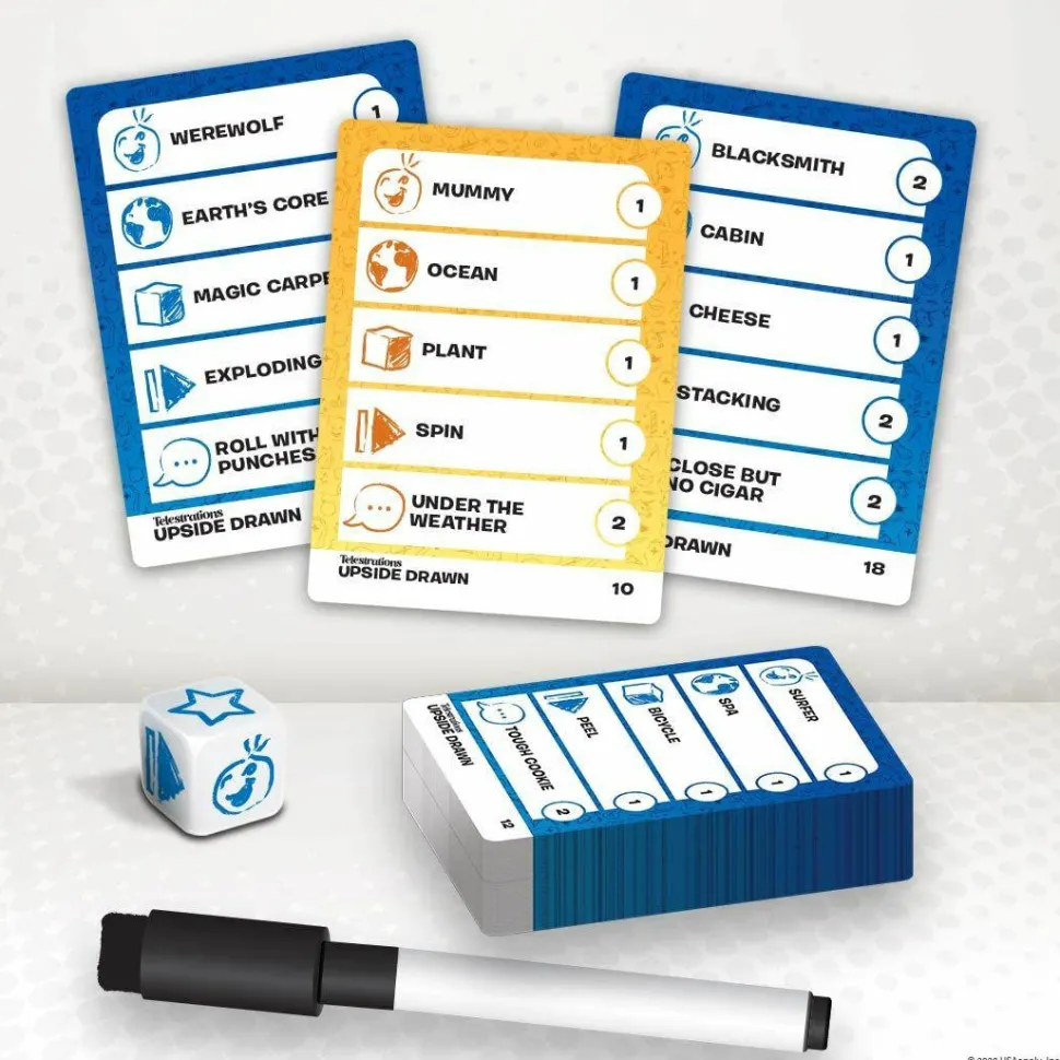 Telestrations - Upside Drawn Board Game