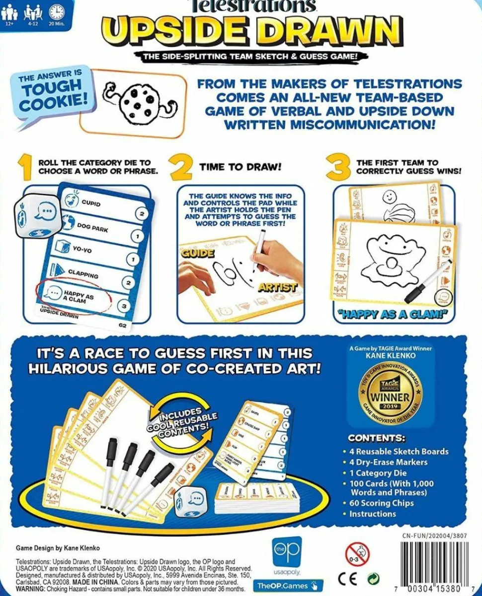 Telestrations - Upside Drawn Board Game