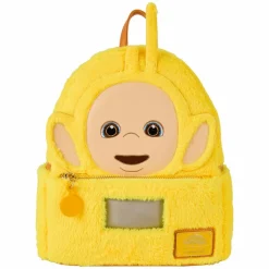 Teletubbies - Laa-Laa Plush Cosplay Light Up 10" Faux Leather Mini Backpack
