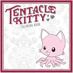 Tentacle Kitty - Colouring Book Paperback