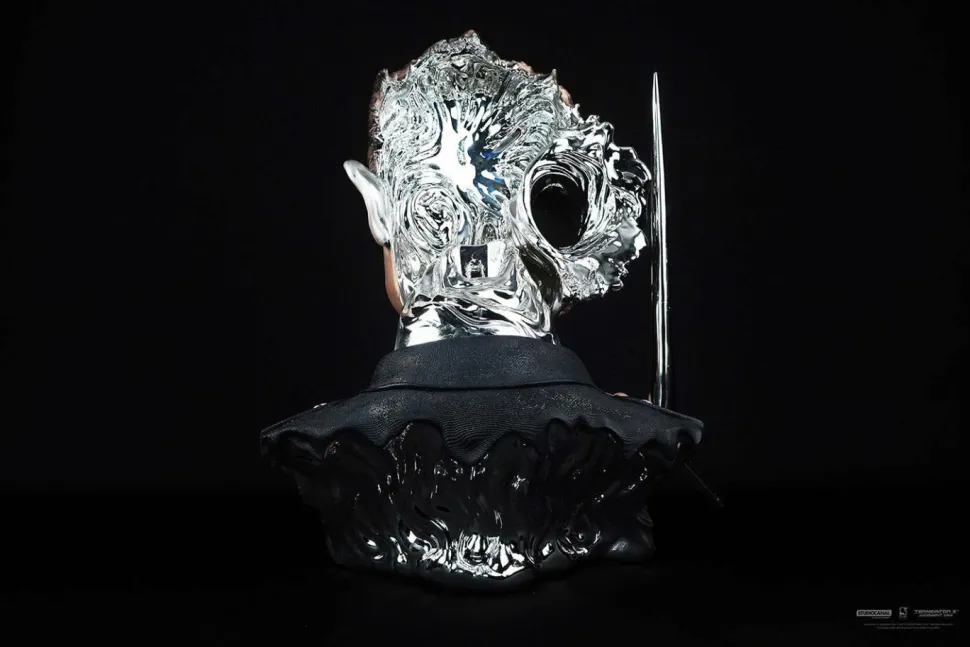 Terminator 2: Judgement Day - T-1000 Art Mask Deluxe Edition 1:1 Scale Life-Size Bust