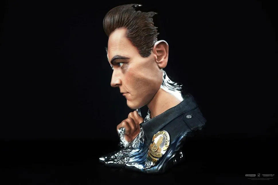Terminator 2: Judgement Day - T-1000 Art Mask Deluxe Edition 1:1 Scale Life-Size Bust