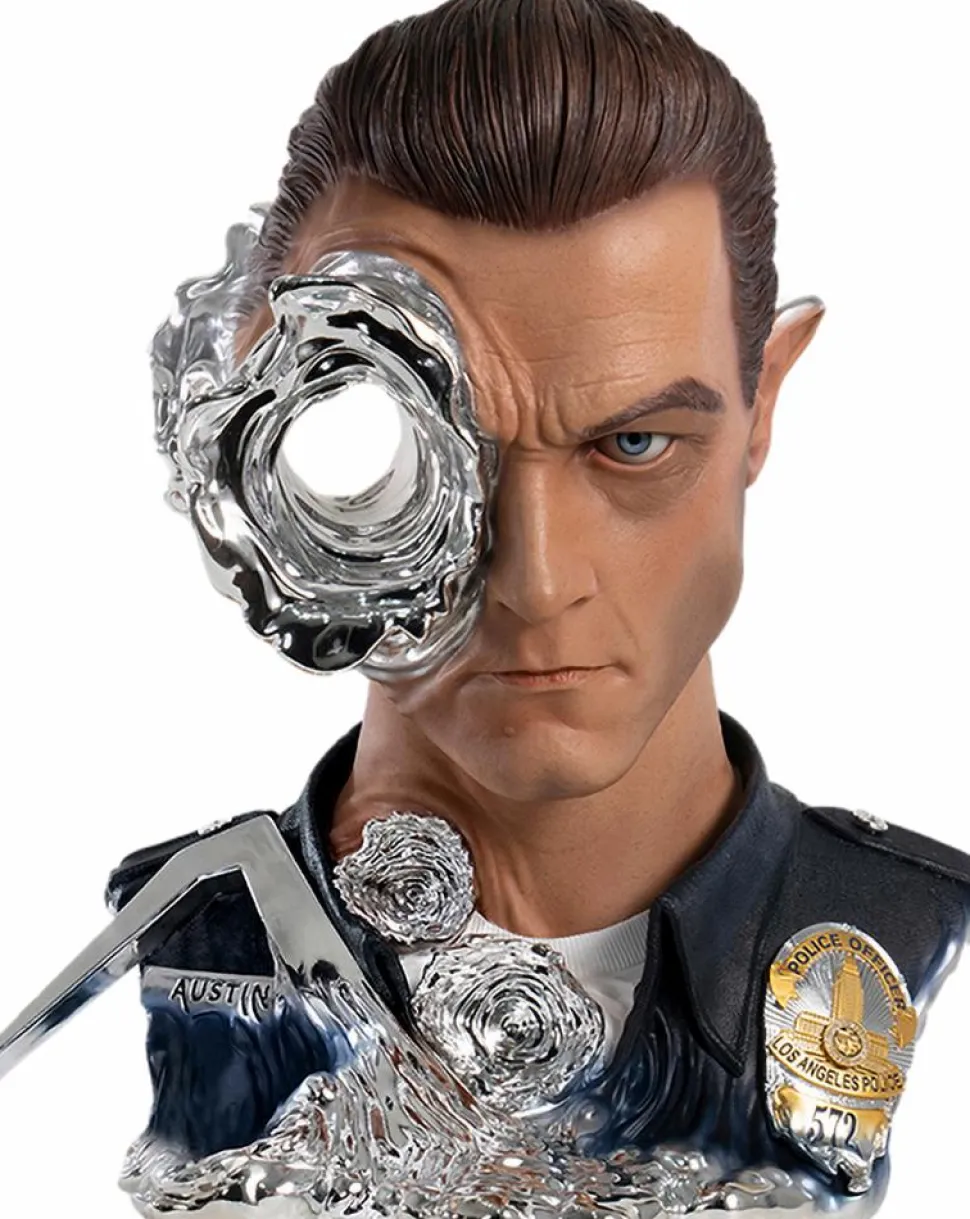 Terminator 2: Judgement Day - T-1000 Art Mask Standard Edition 1:1 Scale Life-Size Bust