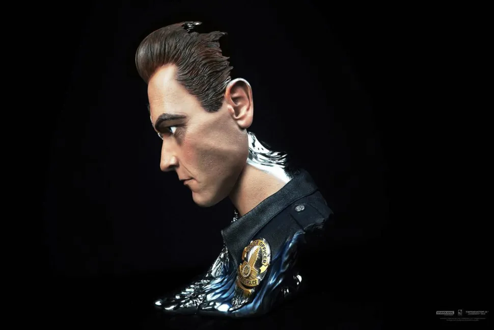 Terminator 2: Judgement Day - T-1000 Art Mask Standard Edition 1:1 Scale Life-Size Bust