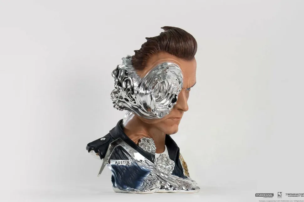 Terminator 2: Judgement Day - T-1000 Art Mask Standard Edition 1:1 Scale Life-Size Bust