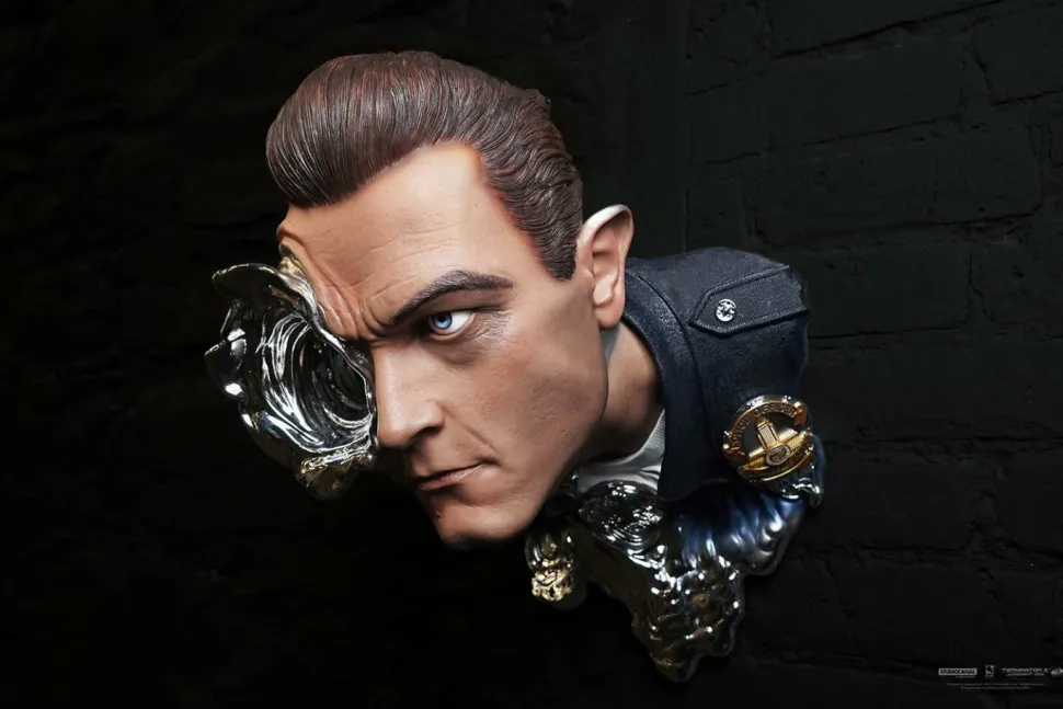 Terminator 2: Judgement Day - T-1000 Art Mask Standard Edition 1:1 Scale Life-Size Bust