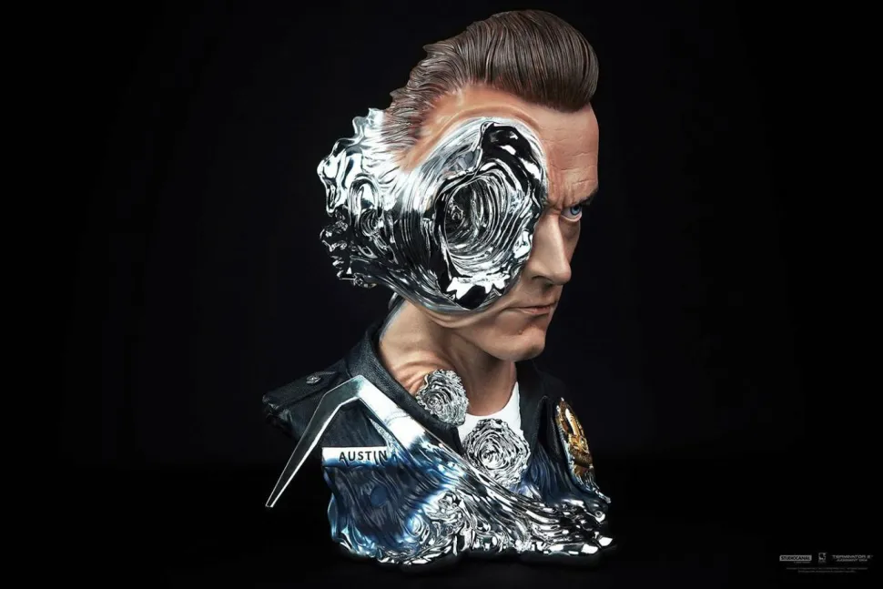 Terminator 2: Judgement Day - T-1000 Art Mask Standard Edition 1:1 Scale Life-Size Bust