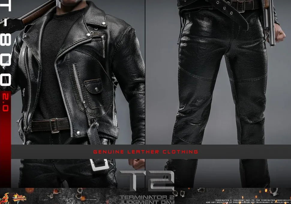 Terminator 2: Judgment Day - T-800 (2.0) 1/6th Scale Hot Toys Action Figure