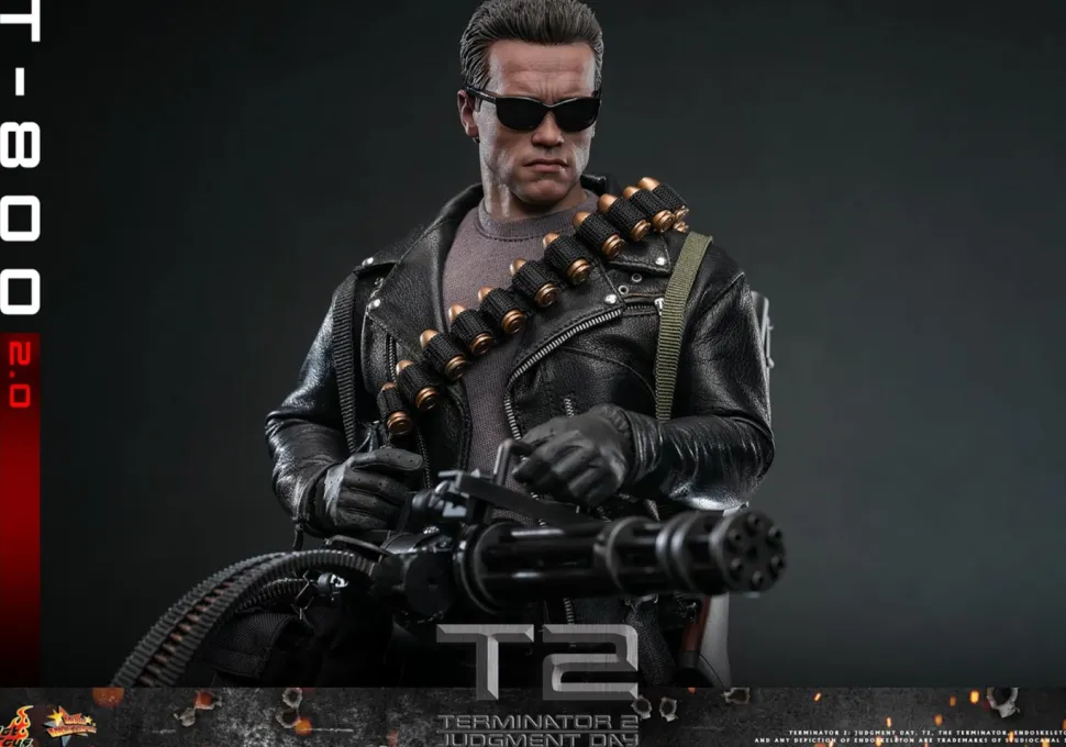 Terminator 2: Judgment Day - T-800 (2.0) 1/6th Scale Hot Toys Action Figure