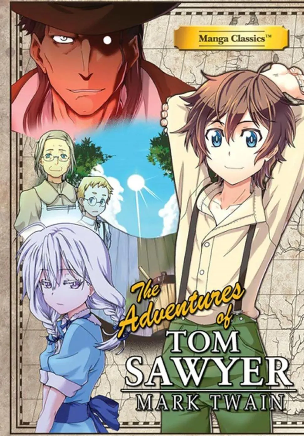 The Adventures of Tom Sawyer by Mark Twain Manga Classics Paperback Book
