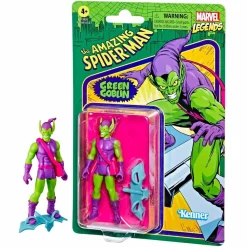 The Amazing Spider-Man - Green Goblin Retro Marvel Legends Kenner 3.75” Action Figure