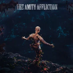The Amity Affliction - Let The Ocean Take Me (Redux) LP Vinyl Record (Sea Blue with White Splatter Coloured Vinyl)