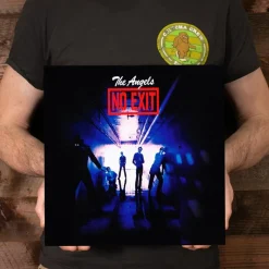 The Angels - No Exit LP Vinyl Record (Red, Blue & Black Heavy Splatter Vinyl)