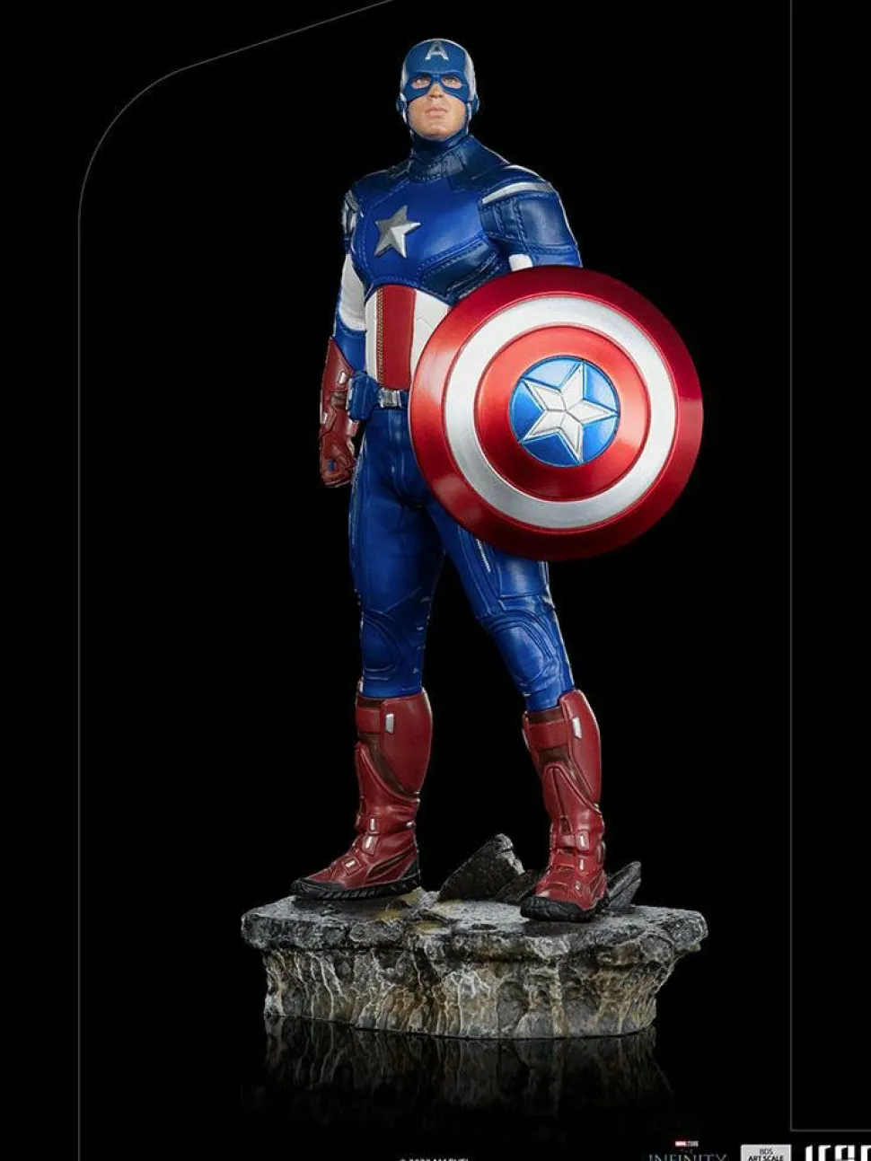 The Avengers - Captain America Battle of New York 1/10th Scale Statue