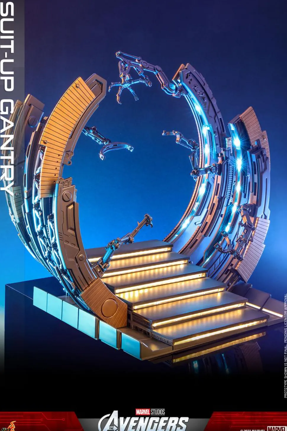 The Avengers - Suit-Up Gantry 1/6th Scale Hot Toys Statue Accessory