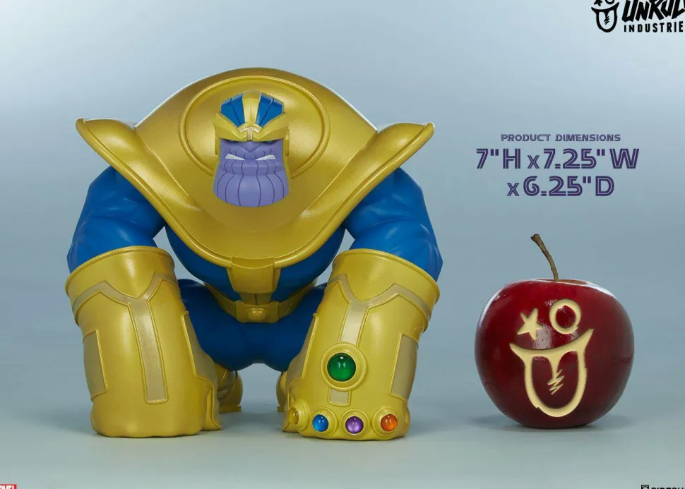 The Avengers - Thanos The Mad Titan 7” Vinyl Figure by Joe DellaGatta