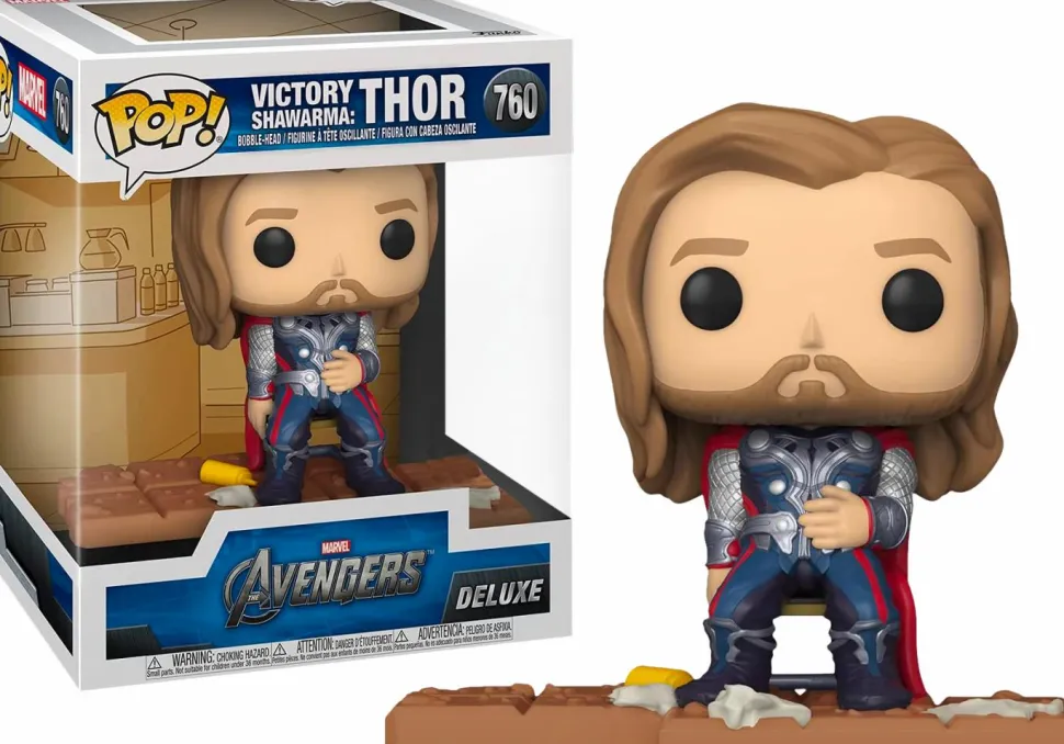 The Avengers - Thor Victory Shawarma Diorama Deluxe Pop! Vinyl Figure