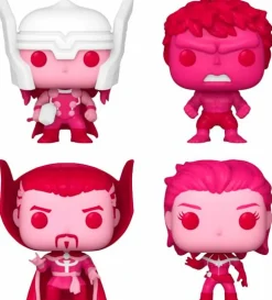 The Avengers - Valentine’s Day Heart-Shaped Box Pocket Pop! Vinyl Figure 4-Pack