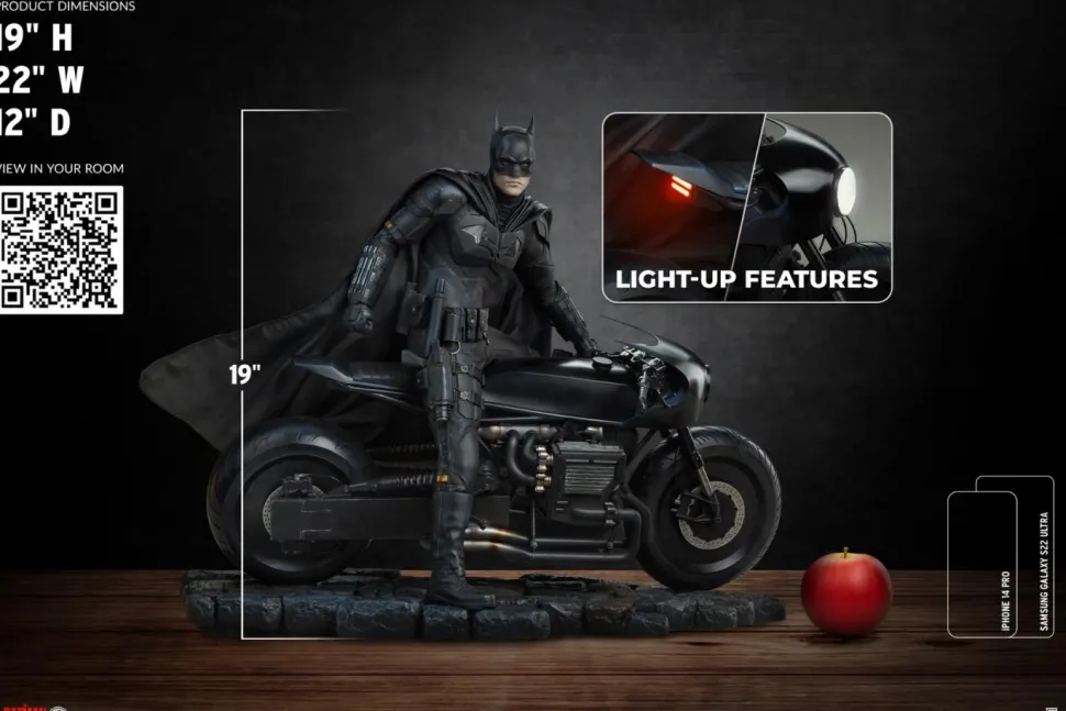 The Batman (2022) - Batman 19" Premium Format Statue