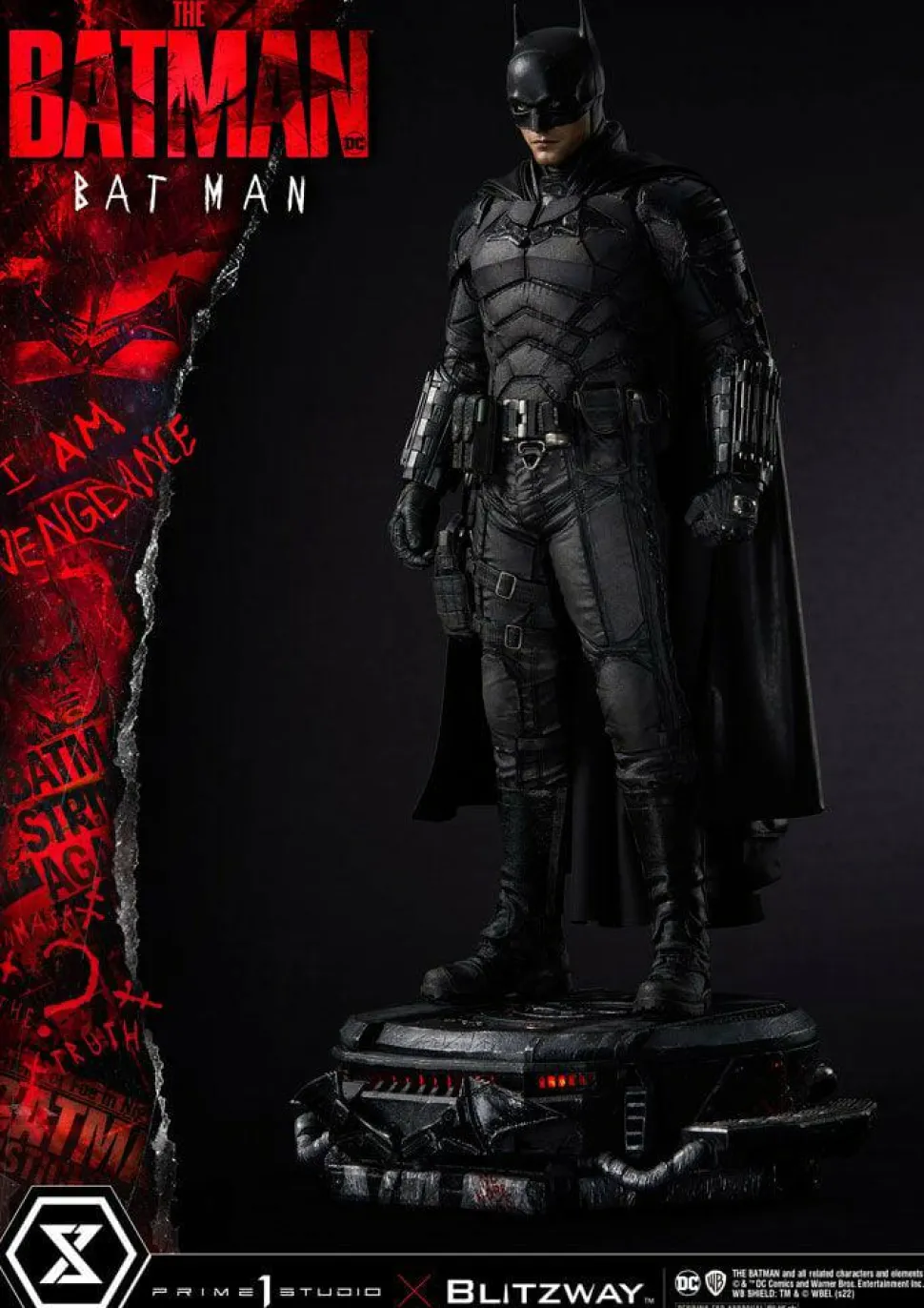 The Batman (2022) - Batman 1/3 Scale Statue