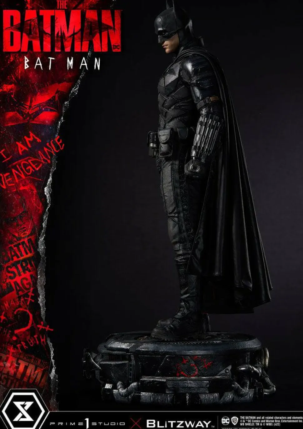 The Batman (2022) - Batman 1/3 Scale Statue