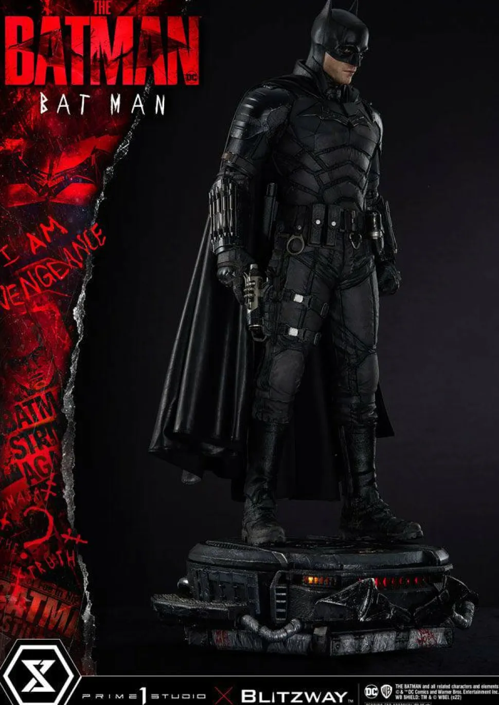The Batman (2022) - Batman 1/3 Scale Statue