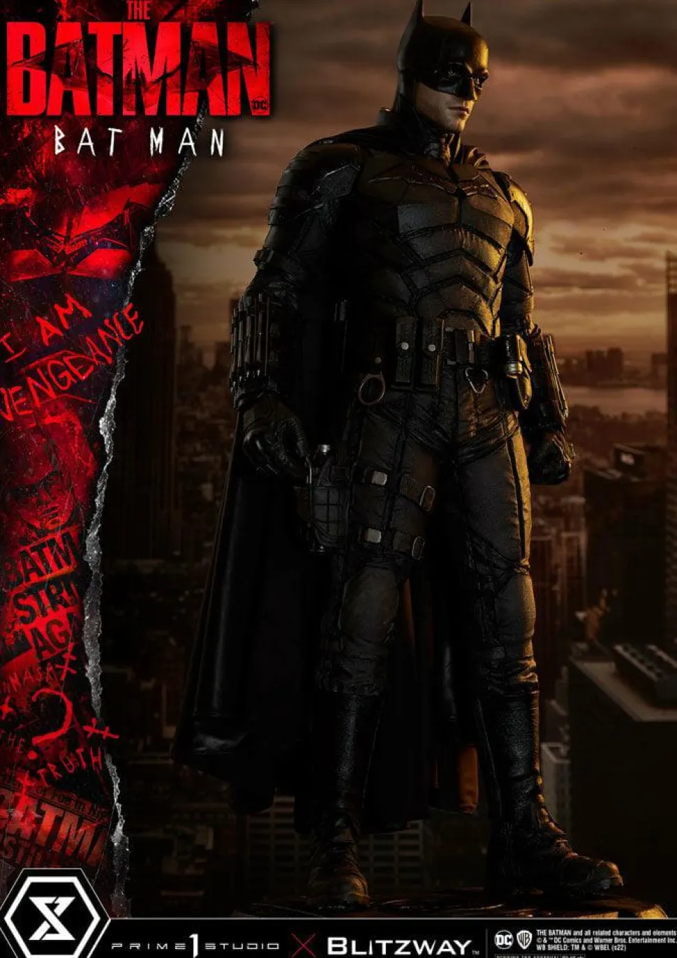 The Batman (2022) - Batman 1/3 Scale Statue