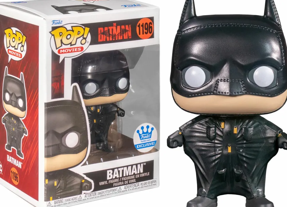 The Batman (2022) - Batman with Wingsuit Mystery Box (includes Batman & 3 Mystery Exclusive Pop! Vinyl Figures) (Funko / Popcultcha Exclusive)