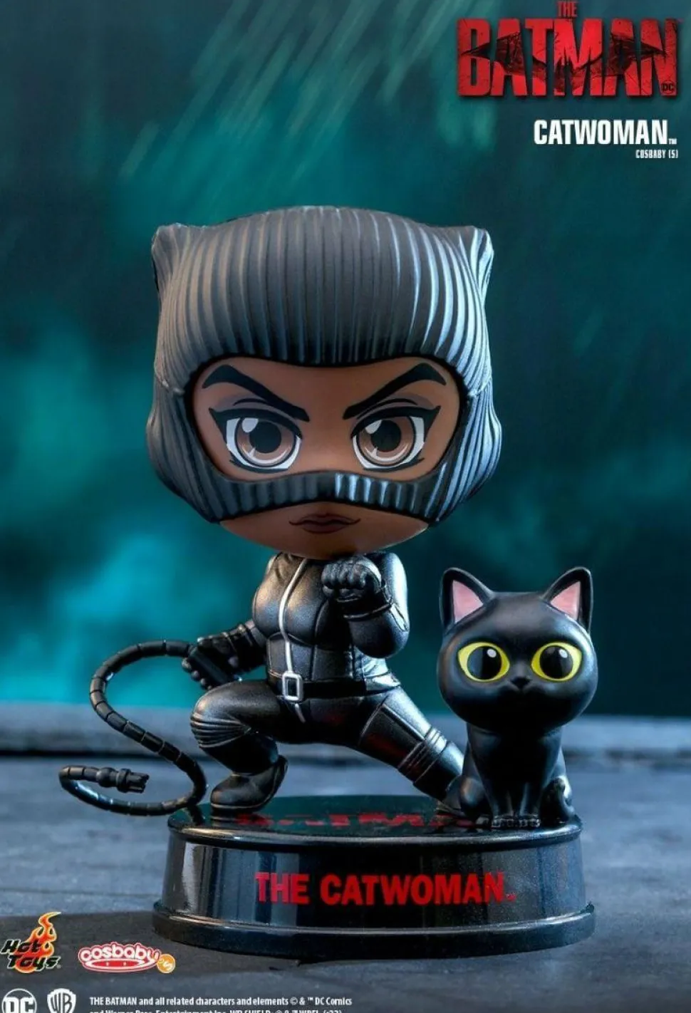 The Batman (2022) - Catwoman Cosbaby (S) Hot Toys Figure