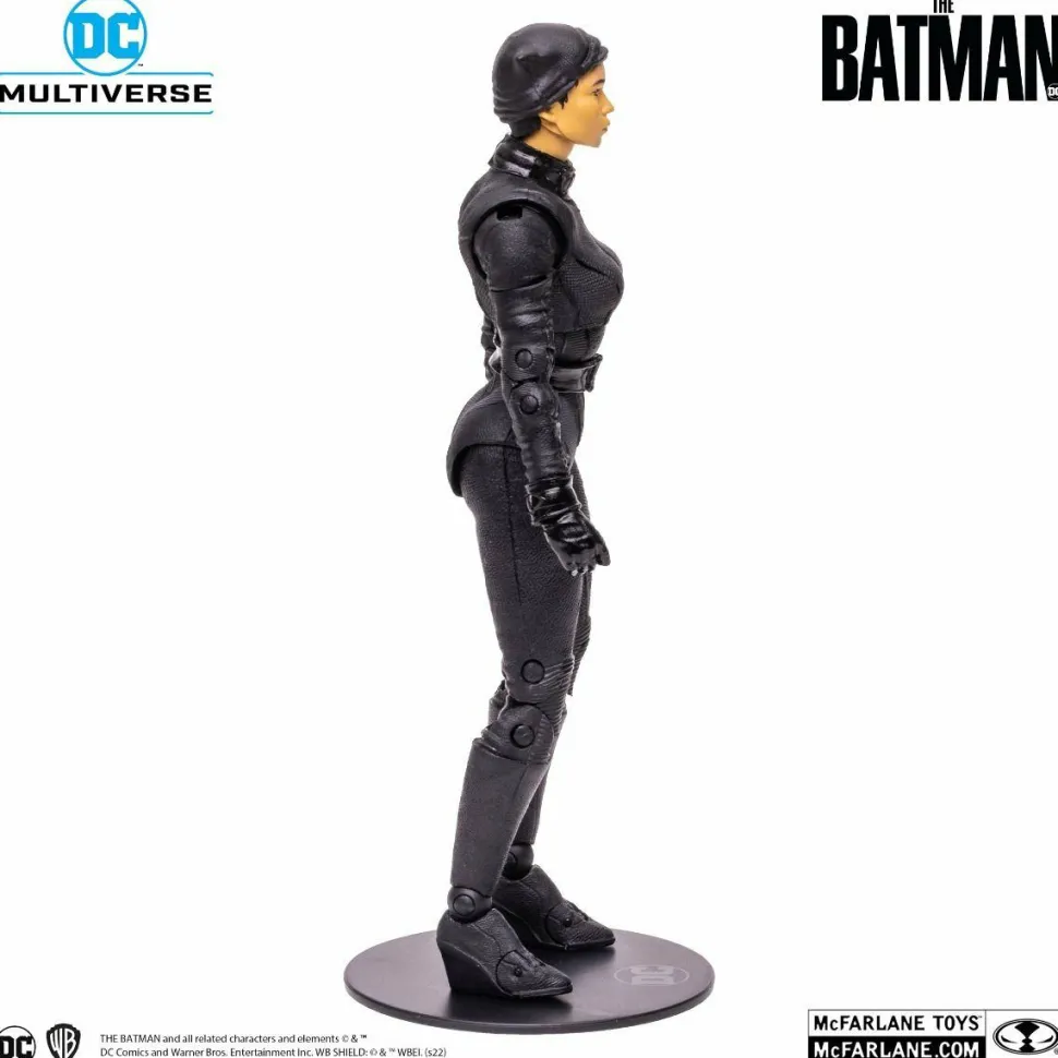 The Batman (2022) - Selina Kyle Catwoman (Unmasked) DC Multiverse 7” Scale Action Figure