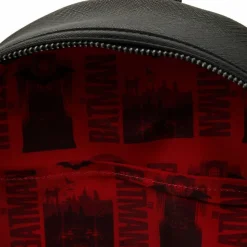 The Batman (2022) - The Batman Cosplay 10” Faux Leather Mini Backpack