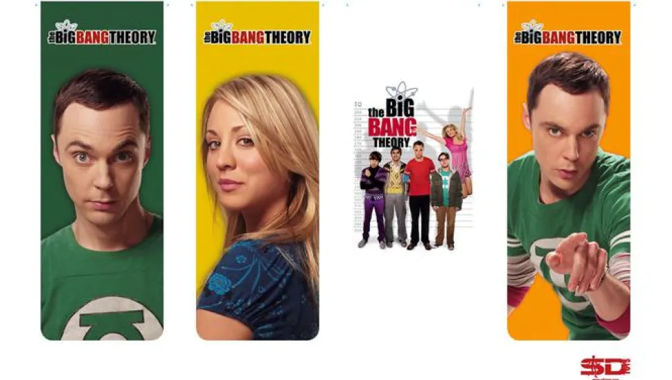 The Big Bang Theory - Magnetic Bookmarks of Cast (Set of 4)
