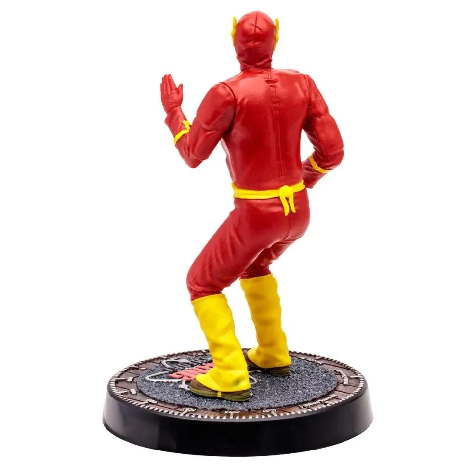 The Big Bang Theory - Sheldon Cooper as the Flash WB100 Movie Maniacs 6" Scale Posed Figure