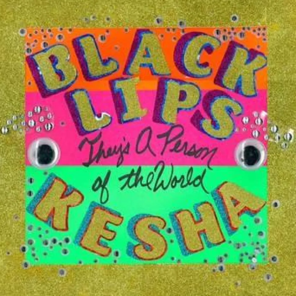 The Black Lips / Kesha - They's A Person Of The World 7” Split Single Vinyl Record