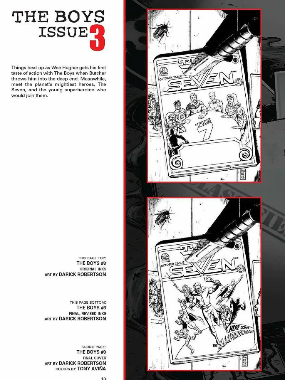 The Boys - The Art of The Boys: The Complete Covers by Darick Robertson Hardcover Book