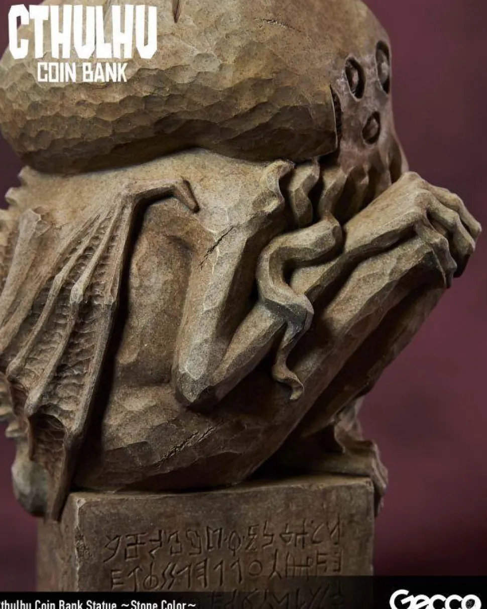 The Call of Cthulhu - Cthulhu (Stone Colour Variant) 9" Coin Bank Statue