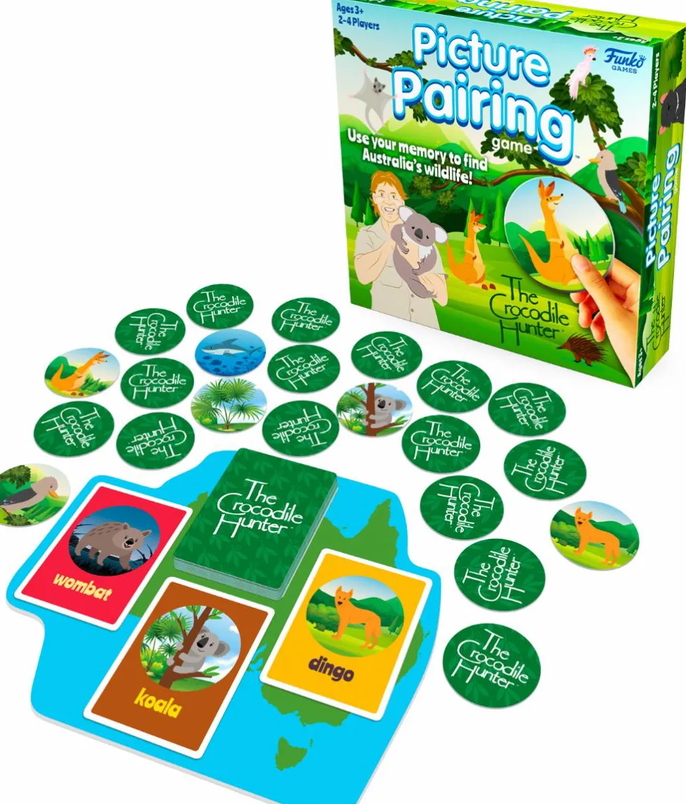 The Crocodile Hunter - Picture Pairing Board Game