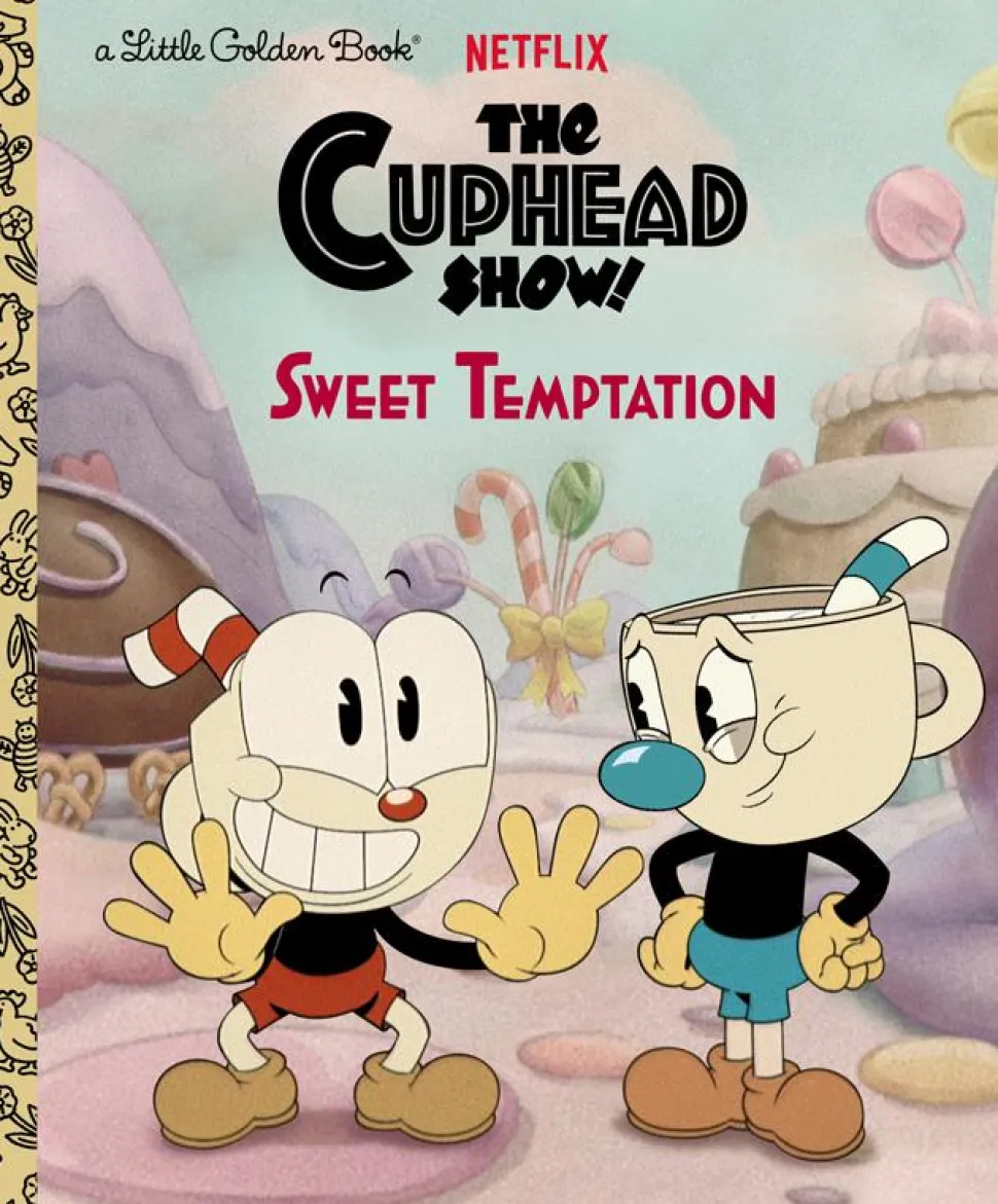The Cuphead Show! - Sweet Temptation Little Golden Book Hardcover Book