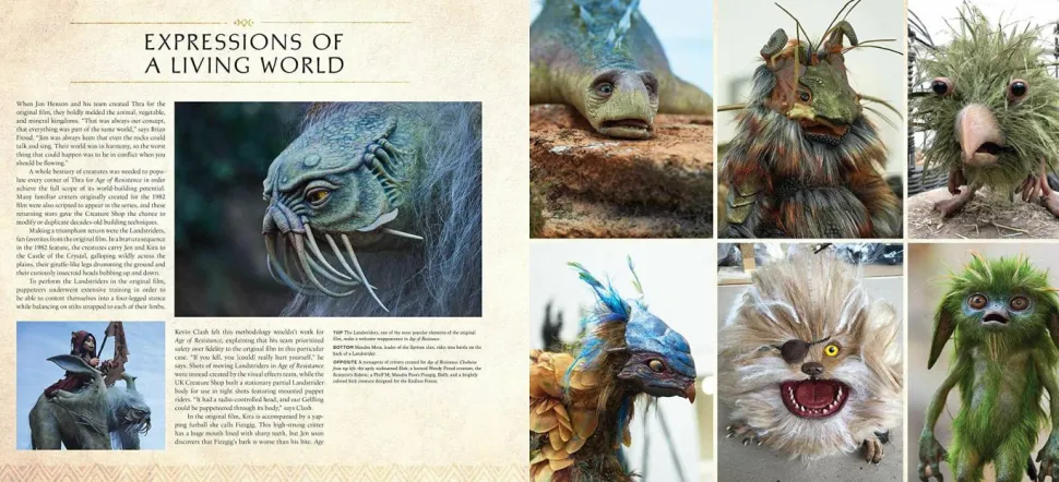The Dark Crystal: Age of Resistance - Inside the Epic Return to Thra Hardcover Book