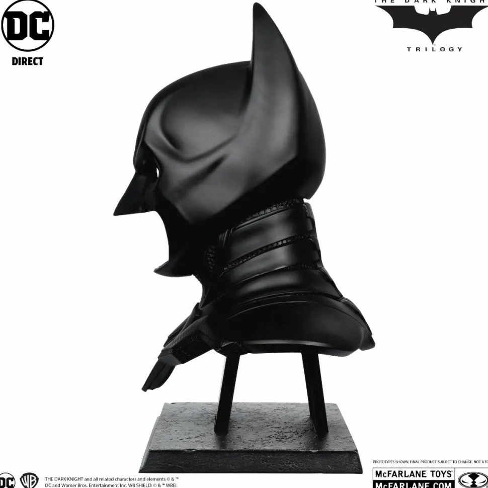 The Dark Knight (2008) - Batman Cowl 1:1 Scale Life-Size Prop Replica