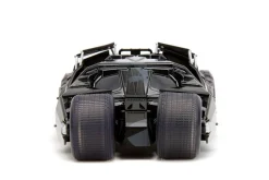 The Dark Knight (2008) - Batman & Tumbler Batmobile (Black Camo) 1/24th Scale Figure & Die-Cast Vehicle Replica Set (2023 SDCC Exclusive)