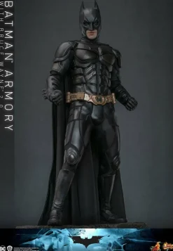 The Dark Knight (2008) - Batman Armory with Bruce Wayne (2.0) 1/6th Scale Hot Toys Action Figure Set