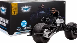 The Dark Knight Rises (2012) - Catwoman & Batpod DC Multiverse Gold Label 7" Scale Action Figure Vehicle 2-Pack