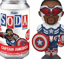 The Falcon and the Winter Soldier - Captain America Vinyl SODA Figure in Collector Can (International Edition)