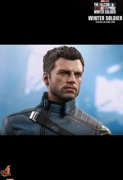 The Falcon and the Winter Soldier - Captain America & Winter Solider Hot Toys 1/6th Scale Action Figure Bundle (Set of 2)