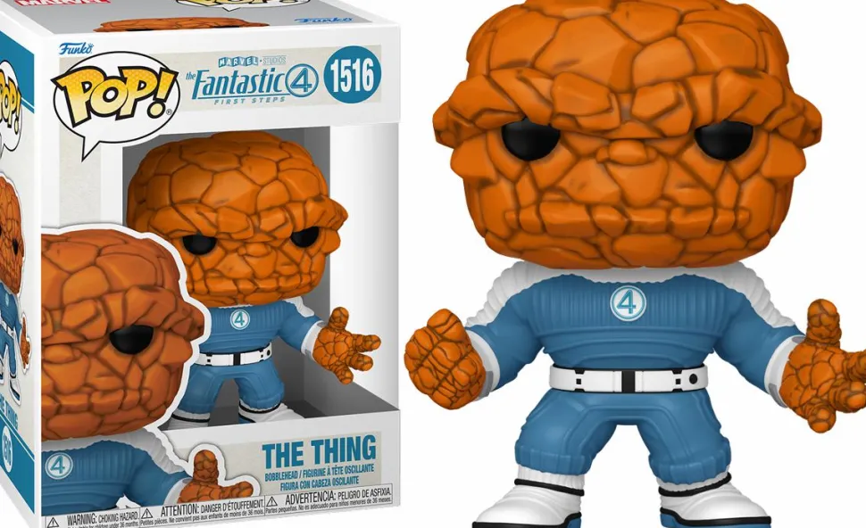 The Fantastic Four: First Steps (2025) - The Thing Pop! Vinyl Figure