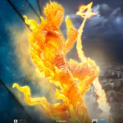 The Fantastic Four: First Steps (2025) - Human Torch 1/10th Scale Statue